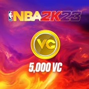 Донат NBA 2K23 5000 VC - игровая валюта (монеты)