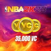 Донат NBA 2K23 35000 VC - игровая валюта (монеты)