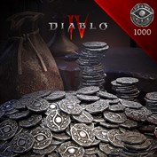 Донат Diablo IV 1000 платины - игровая валюта