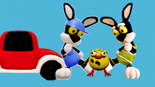 Kicking Bundle + Bunny Avatars Kicking Bundle + Bunny Avatars