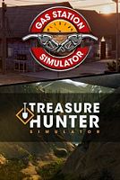 Набор симуляторов: Gas Station Simulator и Treasure Hunter Simulator