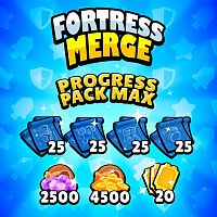 Fortress Merge: Progress Pack Max