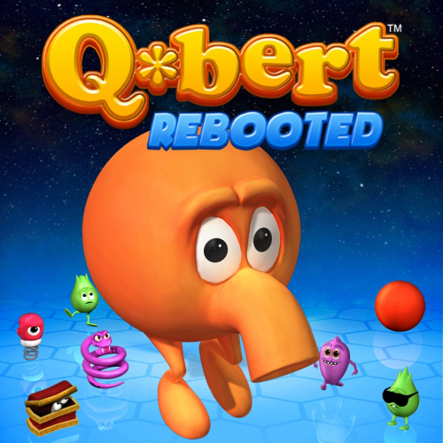 A Q*bert: Rebooted Game and Pixels Theme Bundle A Q*bert: Rebooted Game and Pixels Theme Bundle