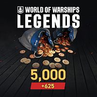World of Warships: Legends - PS5® 5625 дублонов