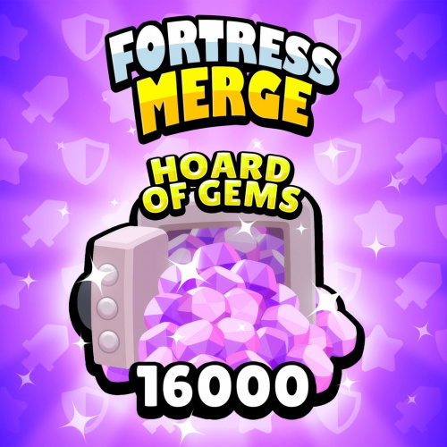Fortress Merge: Hoard of Gems - 16000 Fortress Merge: Hoard of Gems - 16000