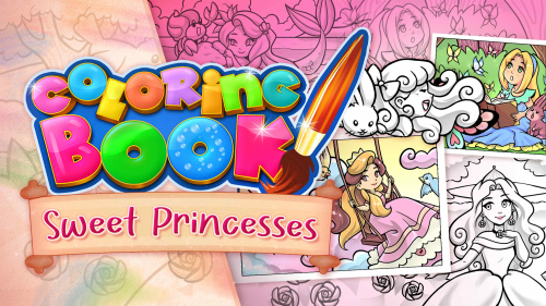 Coloring Book: Sweet Princesses фото 2