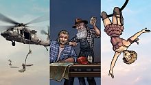 Heliborne + The Amazing American Circus + Moonshine Inc.
