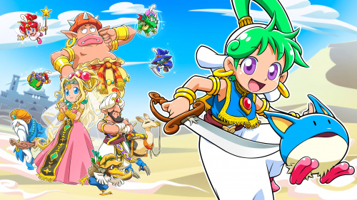 WONDER BOY ASHA in Monster World