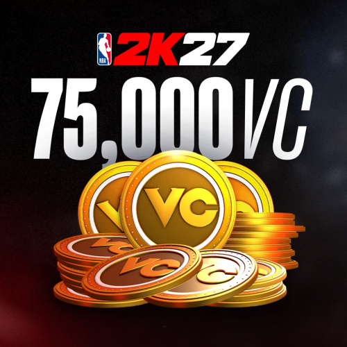 Набор с 75000 виртуальной валюты NBA 2K27 Набор с 75000 виртуальной валюты NBA 2K27