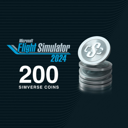 MSFS 2024 - 200 Simverse Tokens Pack MSFS 2024 - 200 Simverse Tokens Pack