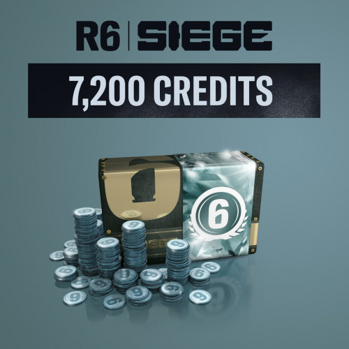 Tom Clancy’s Rainbow Six Осада – 7200 кредитов R6 Tom Clancy’s Rainbow Six Осада – 7200 кредитов R6