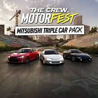The Crew Motorfest: тройной набор машин Mitsubishi