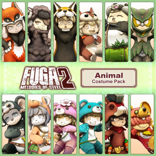 Fuga: Melodies of Steel 2 — Набор костюмов «Кигуруми» Fuga: Melodies of Steel 2 — Набор костюмов «Кигуруми»