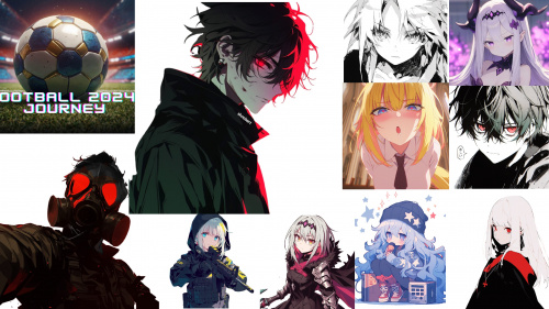 Football 2024 Journey with Transparent Anime Avatar Football 2024 Journey with Transparent Anime Avatar