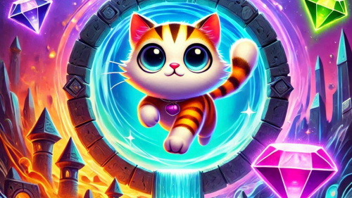 MEOW AND THE DIAMOND JUMP MEOW AND THE DIAMOND JUMP