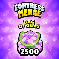 Fortress Merge: Bag of Gems - 2500
