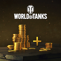 Донат World of Tanks 3000 золота - игровая валюта
