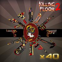 Killing Floor 2 - Полный набор внешних видов оружия «Дракон и карп»