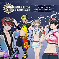 Digimon Story Time Stranger Costume Swimwear Set