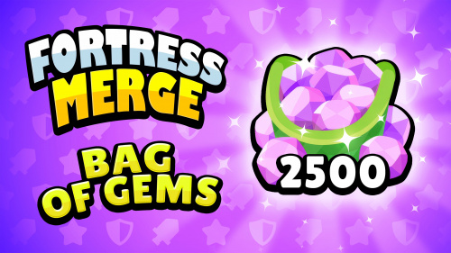 Fortress Merge: Bag of Gems - 2500 фото 2 Fortress Merge: Bag of Gems - 2500 фото 2