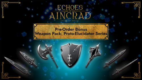 Echoes of Aincrad - Weapon Pack: Proto-Elucidator Series фото 2 Echoes of Aincrad - Weapon Pack: Proto-Elucidator Series фото 2