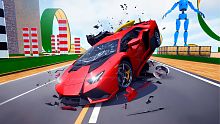 Hyper Cars Ramp Crash