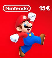 Nintendo eShop Европа 15€ - карта пополнения