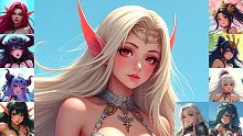 Beauty Clicker Avatar Bundle