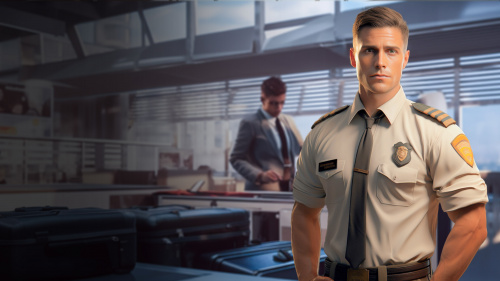 Airport Police Contraband Simulator - Border Patrol