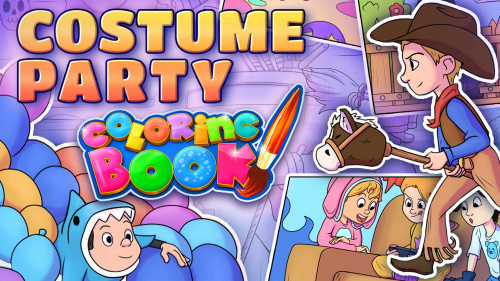 Coloring Book: Costume Party фото 2 Coloring Book: Costume Party фото 2