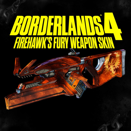 Borderlands®4: Расцветка оружия «Ярость Огненного ястреба» Borderlands®4: Расцветка оружия «Ярость Огненного ястреба»