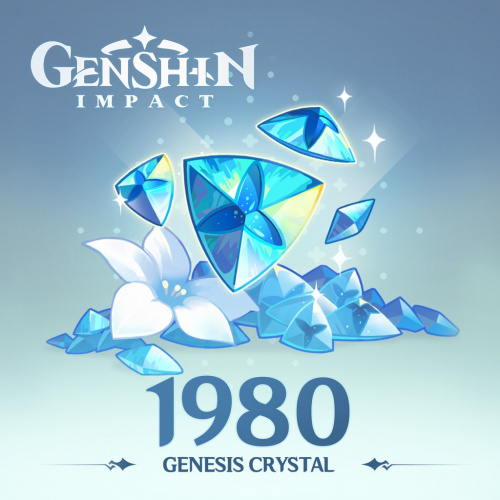 Genshin Impact: Кристаллы Сотворения ×1980 Genshin Impact: Кристаллы Сотворения ×1980