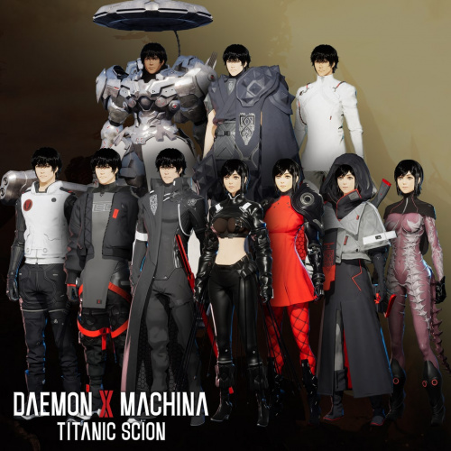 Daemon X Machina: Titanic Scion - Набор костюмов Sovereign Axiom Daemon X Machina: Titanic Scion - Набор костюмов Sovereign Axiom