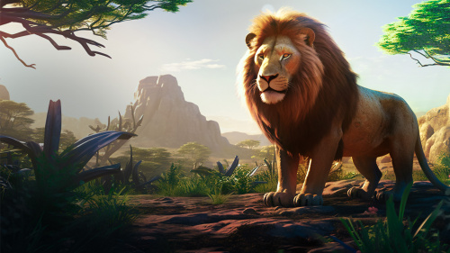 Lion Simulator Survival: RPG Animal Battle