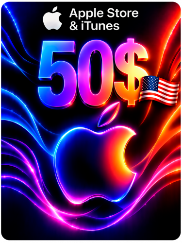 Apple Store & iTunes 50 USD (США) Apple Store & iTunes 50 USD (США)