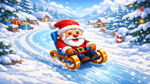 Santa Slide Rush Santa Slide Rush