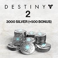 3 000 ед. серебра Destiny 2 (+500 ед. в подарок)