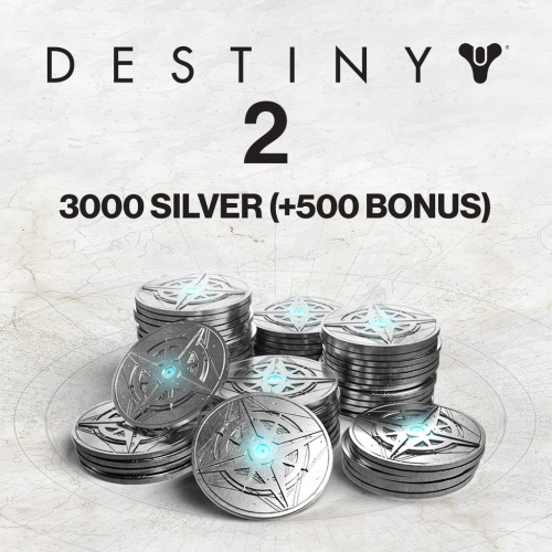 3 000 ед. серебра Destiny 2 (+500 ед. в подарок)