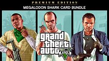 Grand Theft Auto V: Premium Edition & Megalodon Shark Card Bundle