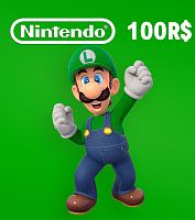 Nintendo eShop Бразилия 100R$ - карта пополнения