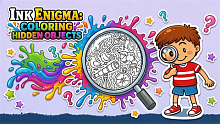 INK ENIGMA: Coloring Hidden Objects