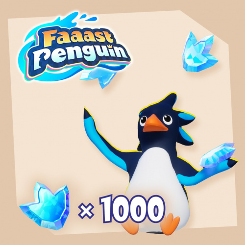 Faaast Penguin  Кристаллы ×1000
