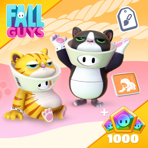 Fall Guys: набор «Кошки-непоседы» Fall Guys: набор «Кошки-непоседы»