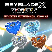BEYBLADE X EVOBATTLE BEY COATING PATTERN & COLOR EXPANSION KIT