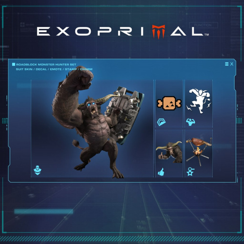 Exoprimal - Набор Monster Hunter для Заслона