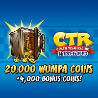 Crash™ Team Racing Nitro-Fueled - 20000 (+4000) Mонет Wumpa