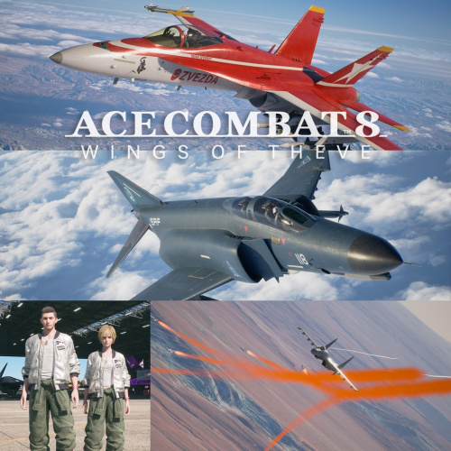 ACE COMBAT 8: WINGS OF THEVE - Customizable Cosmetic Set