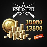 Enlisted -  10000 Золота + 3500 Бонус