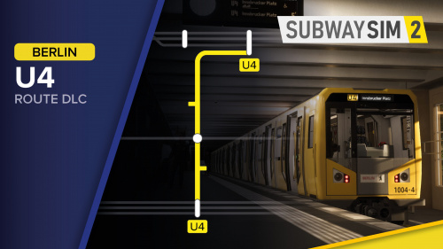 SubwaySim 2 - Berlin Route DLC: U4 фото 2