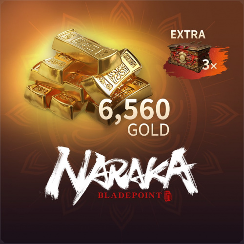 NARAKA: BLADEPOINT - 6 560 ЗОЛОТА NARAKA: BLADEPOINT - 6 560 ЗОЛОТА